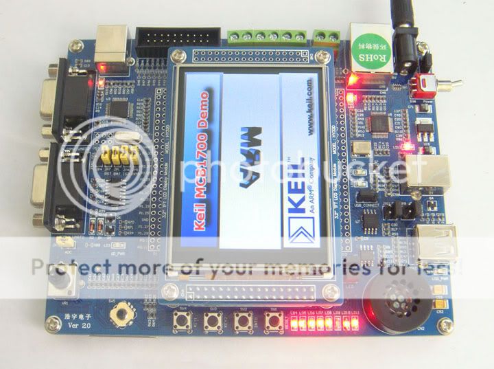 ARM NXP LPC1768 Development Board J link Jlink On board  