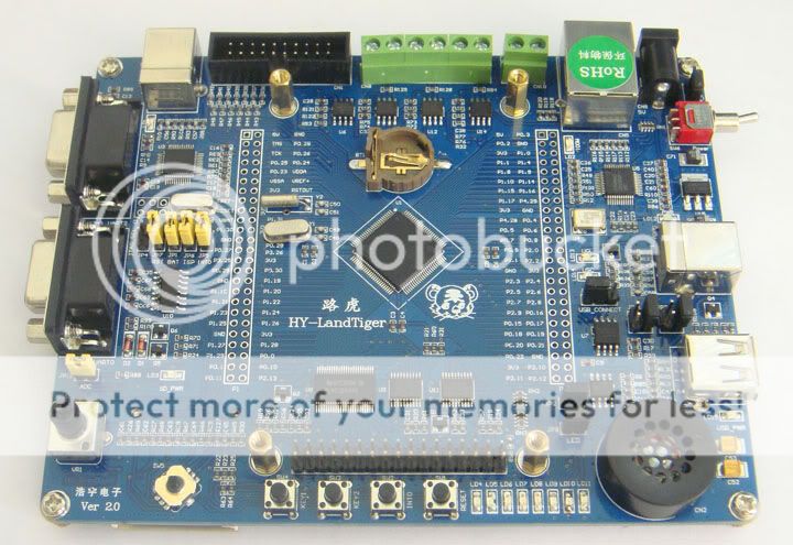 ARM NXP LPC1768 Development Board J link Jlink On board  