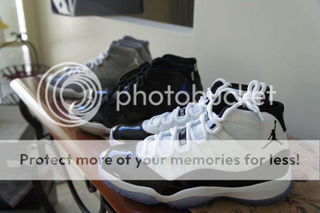 Nike Air Jordan Retro XI Cool Grey, Space Jams, Concords  